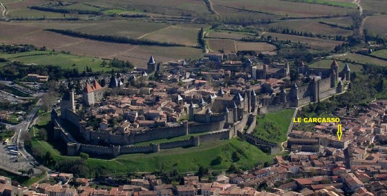 Gite Carcasso Carcassonne Dış mekan fotoğraf